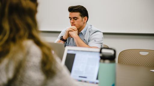 students in class